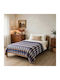 Go Smart Home Fleece Blanket Single 160x220cm Multicolour