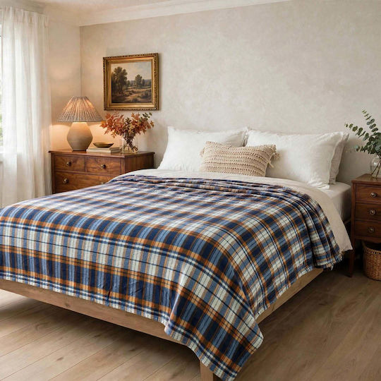 Go Smart Home Fleece Blanket Double 220x240cm Multicolour