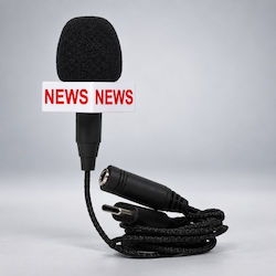 Kikkerland Breaking News Ενσύρματο Μικρόφωνο Χειρός Kikkerland Breaking News Ενσύρματο Μικρόφωνο Χειρός
