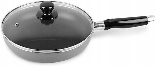 Maestro Aluminum Pan with Lid with Non-Stick Coating 22cm