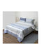 Anna Riska Semi-Double Quilt Set 180x240cm Hunter Blue