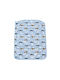Kamtex Baby Одеяло за Гушкане и Люлка Флийс Светлосиньо 80x90 см