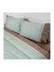 Anna Riska Double Duvet Set 220x240 cm Grand Green-Mocca 230 GSM
