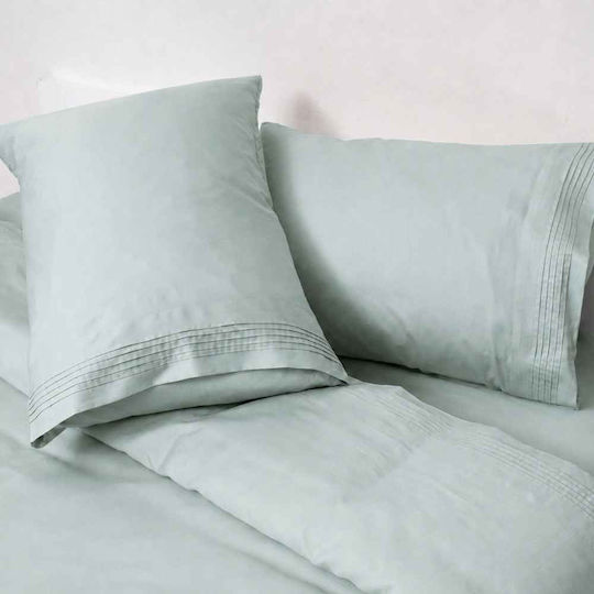 Anna Riska Timeless Green Double Quilt Set 220x240cm 230 GSM
