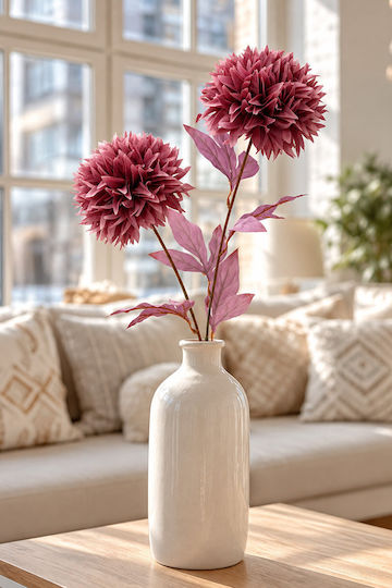 Chrysanthemenblume Rosa 24x10x80 cm Einfarbig Kaemingk