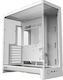H6 Gaming Midi Tower Computer Case with Side Window White