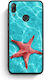 Smartfits Husă Roșie cu Stea de Mare Huawei Y7 2019 Y7 Prime 2019
