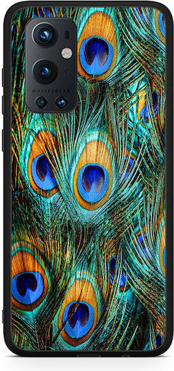 Smartfits Real Peacock Feathers Oneplus 9 Pro Husă Back Cover