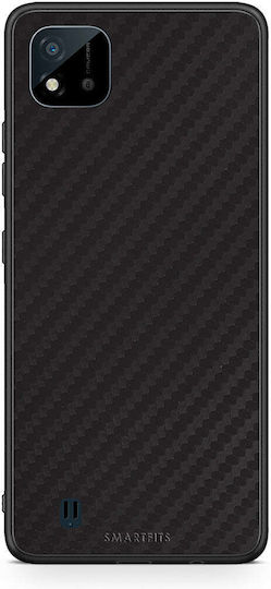 Smartfits Carbon Black Realme C11 2021 C20 Θήκη
