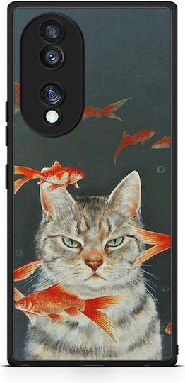 Smartfits Cat Goldfish Honor 70 5g Θήκη