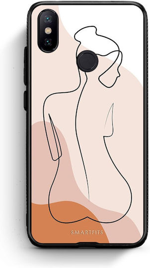 Smartfits Lineart Woman Xiaomi Mi A2 Hülle