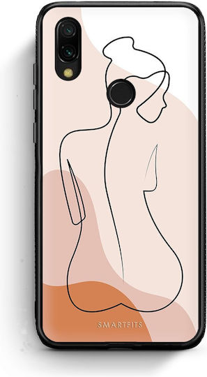 Smartfits Lineart Woman Калъф за Xiaomi Redmi 7