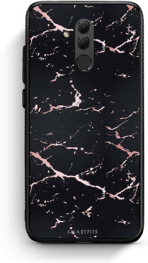 Smartfits Husă Marble Black Rosegold Huawei Mate 20 Lite