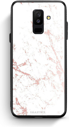 Smartfits Marble Pink Splash Hülle für Samsung Galaxy A6+ 2018