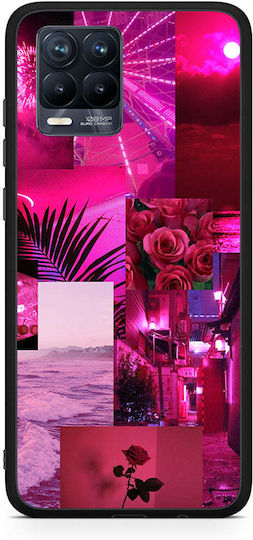 Smartfits Collage Red Roses Realme 8 8 Pro Θήκη