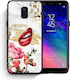 Smartfits Червени устни Калъф за Samsung Galaxy A6 2018