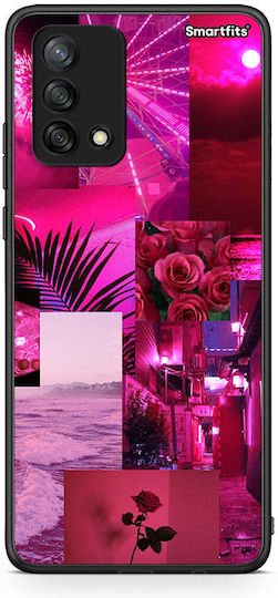 Smartfits Collage Red Roses Oppo A74 4g Θήκη