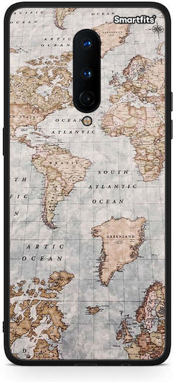 Smartfits World Map Oneplus 8 Θήκη
