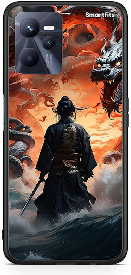 Smartfits Dragons Fight Калъф за Realme C35 Narzo 50a Prime