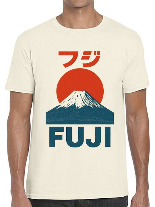 T-shirt Όρος Φούτζι Vintage Japan Pop Culture Natural