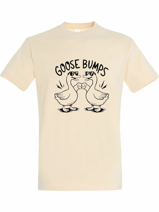 kirikoko Goose Bumps Funnt Goose Fist Bump T-shirt Βαμβακερό