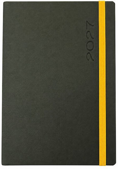 Ekdoseis Planogramma Funky Flexy Agendă Zilnică 2027 Gri 14x21 cm