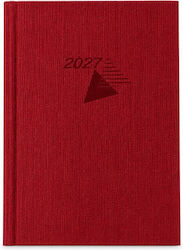 Ekdoseis Planogramma Agendă Zilnică 2027 Burgun...