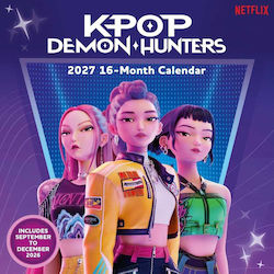 Pyramid International Kpop Demon Hunters Επιτοίχιο Ημερολόγιο 2027 Pyramid International Kpop Demon Hunters Επιτοίχιο Ημερολόγιο 2027