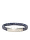 Borsari Men's Leather Bracelet