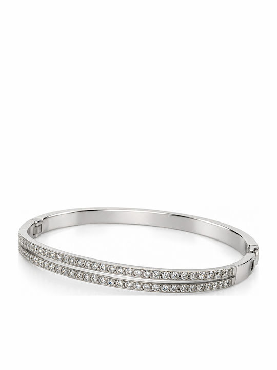 Kingleap Women's Steel Cuff Bracelet Set