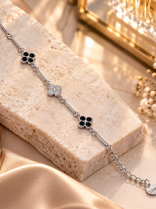 Kingleap Women's Steel Chain Bracelet