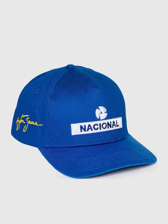 Ayrton Senna Nacional Cap Quilted Blue 2026 Ayrton Senna Nacional Cap Quilted Blue 2026