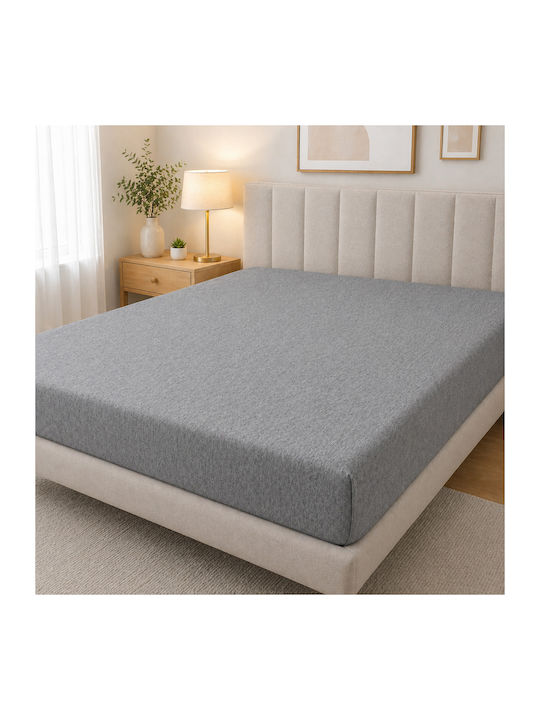 Kotonia Home Cearceaf King Size cu Elastic 180x...
