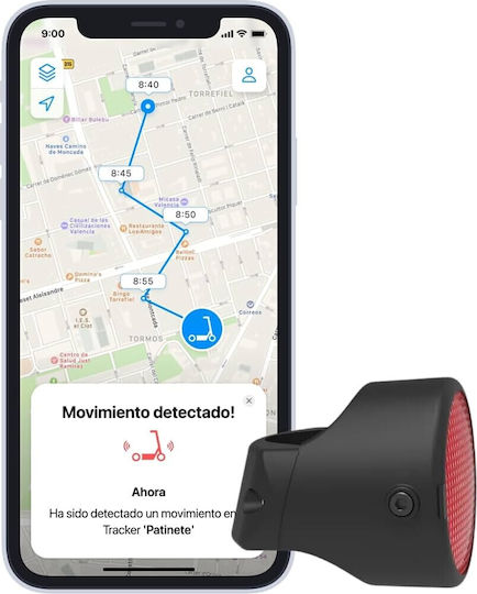 Invoxia LWT2 IP67 GPS Тракер с Bluetooth за Велосипеди (1 година абонамент)