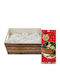 XMASfest Paper Christmas Gift Box 20x15x31cm 3 Pieces