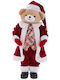 Christmas Figure Red Teddy Bear 65 cm Height