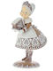 Christmas Plastic Candy Figure in Brown, 33 cm High