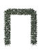 Grüne Weihnachtsgirlande 240 x 210 cm