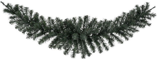 Grüne Weihnachtsgirlande 120 cm