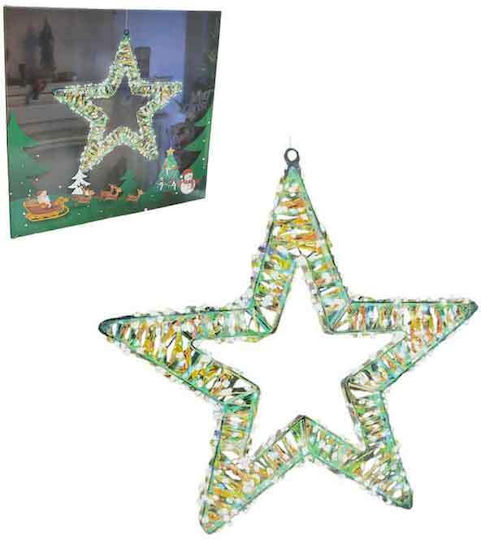 Star Stea de Crăciun cu Lumină LED din Plastic 45 cm