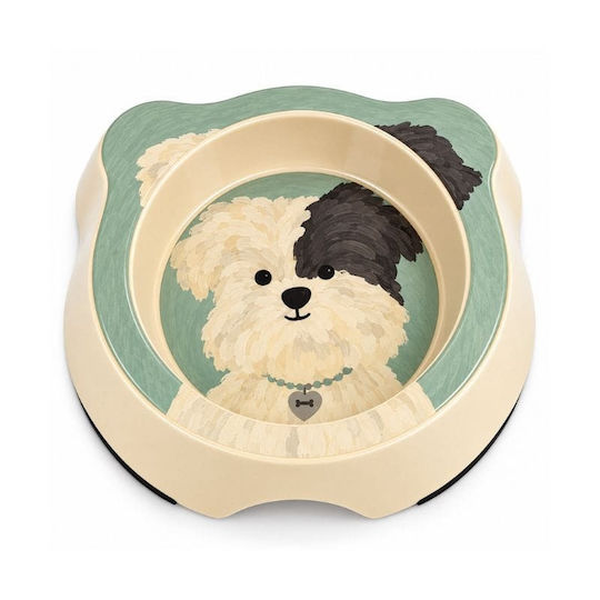 Denik Pets Plastic Food & Water Bowl for Dogs & Cats 260ml 16cm