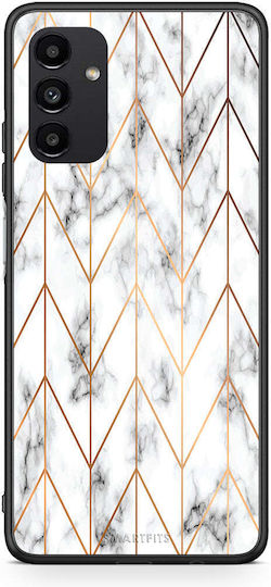Smartfits Marble Gold Geometric Samsung Galaxy A04s Θήκη