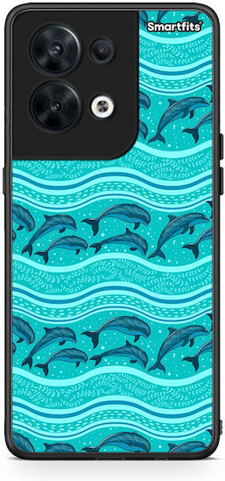 Smartfits Swimming Dolphins Oppo Reno8 5g Θήκη