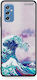 Smartfits Сини Вълни Калъф за Samsung Galaxy M52 5G