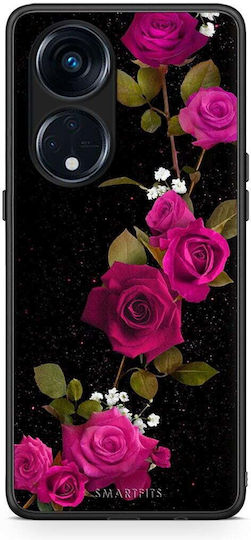 Smartfits Flower Red Roses Oppo A98 Θήκη