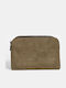 Armonia Women's Suede Crossbody Bag Beige