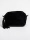 Aurora Women's Crossbody Bag Suede Black