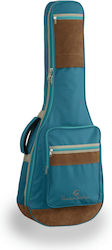 Soundsation Suede Cskb Classical Guitar Case 4/4 10mm Padding & Suede Details Blue 105x39x14cm