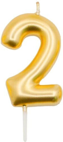 Birthday Candle Number 2 3.2x6cm