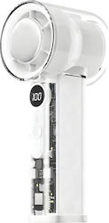 Eurolamp Ανεμιστηράκι Χειρός Λευκό 300-205556 Eurolamp Ανεμιστηράκι Χειρός Λευκό 300-205556